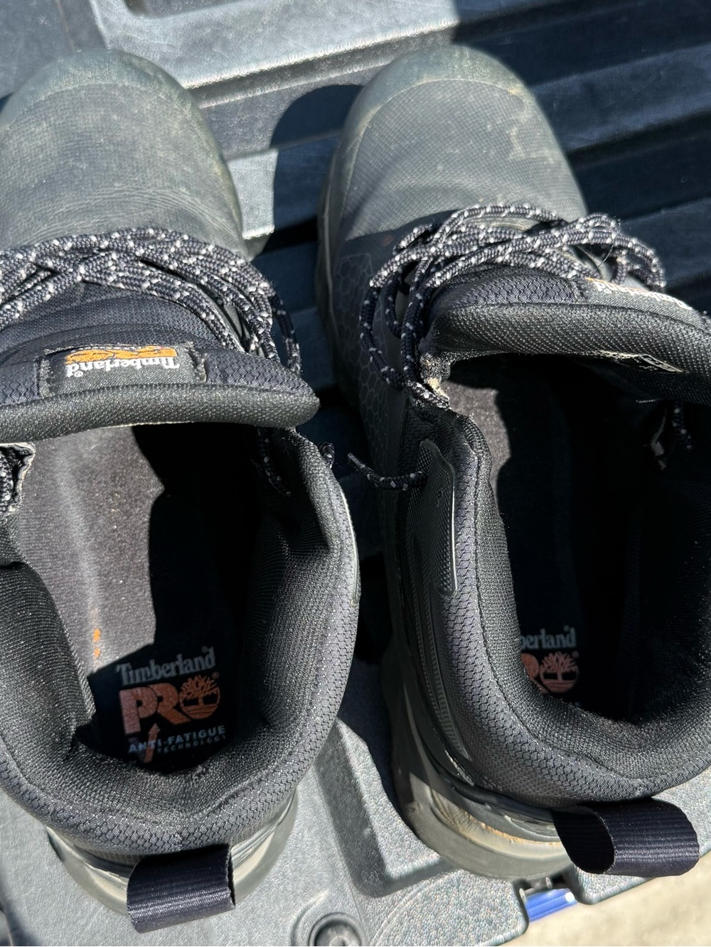 Men’s Ridgework Timberland PRO Comp Safety Toe Rugged Work Boots - Picture 5 of 13